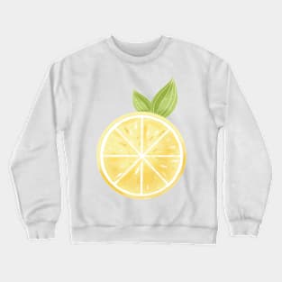 Lemon Crewneck Sweatshirt